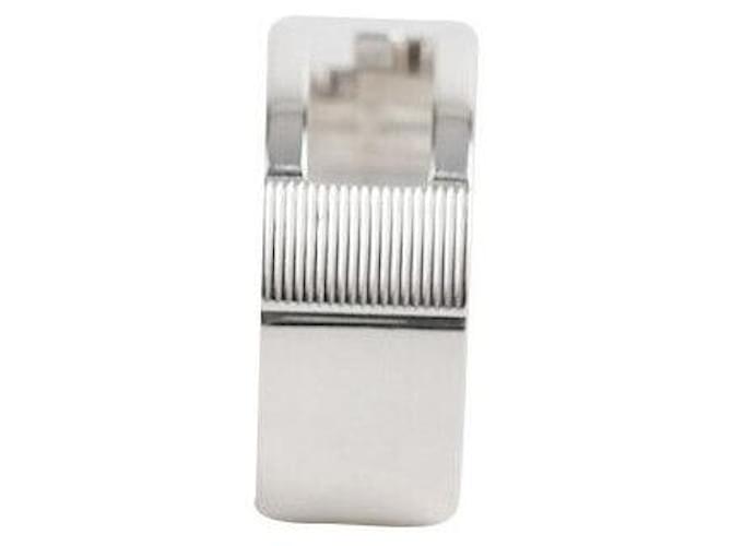 Gucci Anello Logo in Argento - vista 2