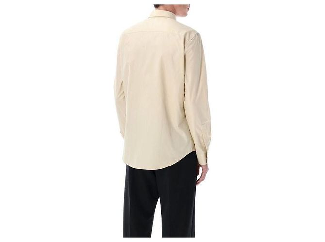 Burberry Camicia in cotone slim fit a maniche lunghe - vista 5