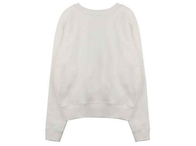 Céline Sweatshirt Oversized Blanc - vue 4