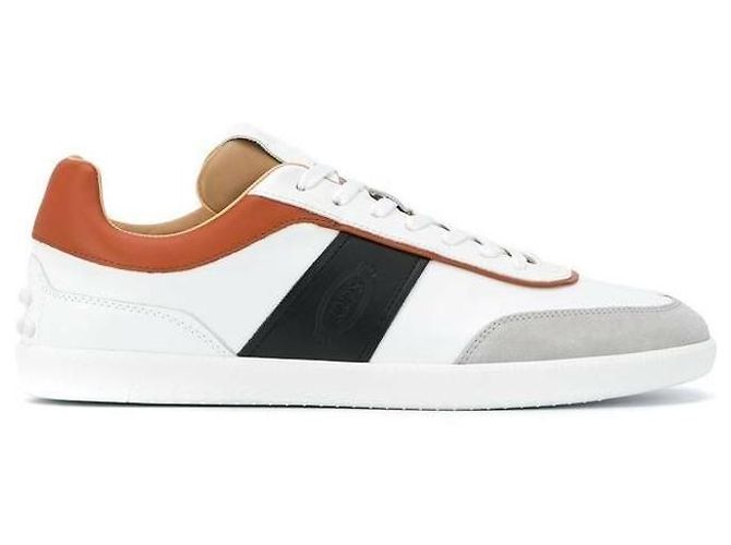 Tod's Wildleder-Logo-Panel-Sneaker - Ansicht 3