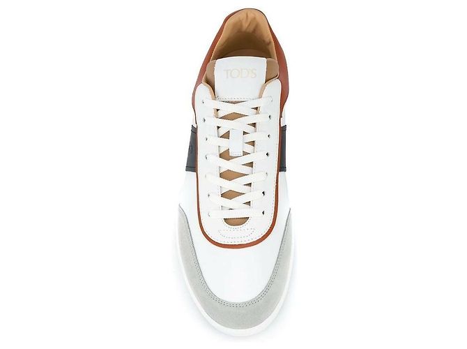 Tod's Wildleder-Logo-Panel-Sneaker - Ansicht 6