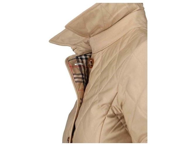 Burberry Diamantsteppjacke Orange - Ansicht 8