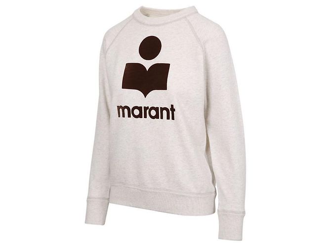 Isabel Marant Sudadera Ecru Millyny Blanco - vista 3