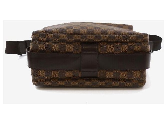 Louis Vuitton Borsa a tracolla Farfalla Damier Ébène Multicolore - vista 4