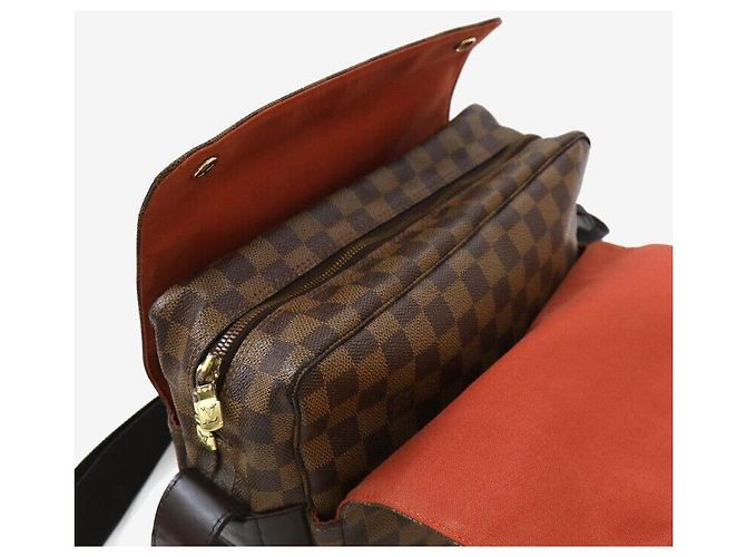 Louis Vuitton Borsa a tracolla Farfalla Damier Ébène Multicolore - vista 5