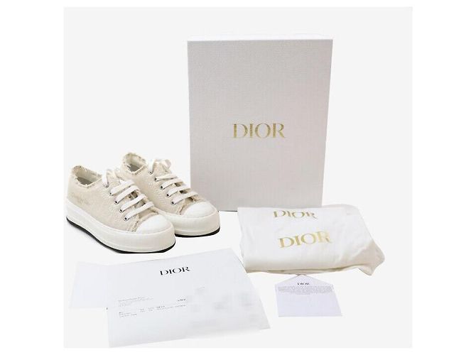 Dior Sneakers a piattaforma slip-on Taglia Multicolore - vista 8