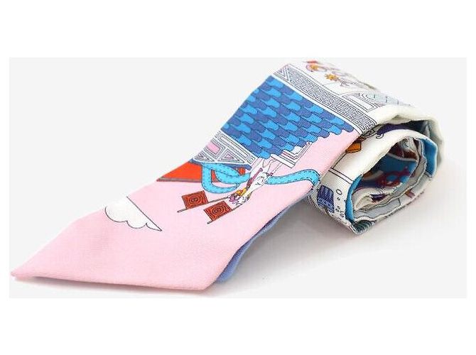 Hermès Pañuelo Twilly Multicolor - vista 2