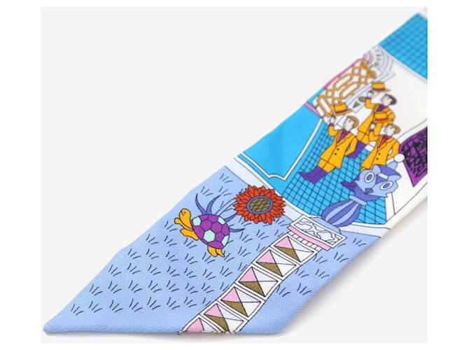 Hermès Pañuelo Twilly Multicolor - vista 5