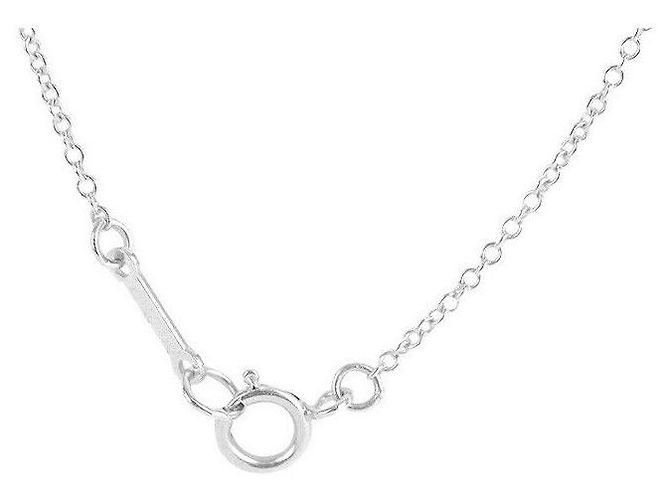 Tiffany & Co Silberne Halskette mit Apfelanhänger - Ansicht 3