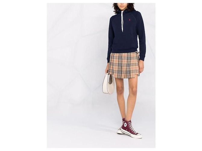 Ralph Lauren Moletom com capuz e bordado do logo de pônei Preto - vista 5