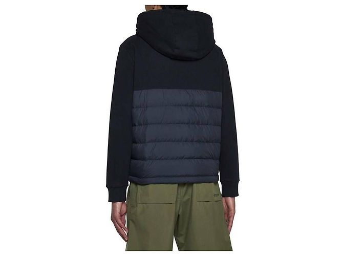 Moncler Cardigan in cotone con zip - vista 8