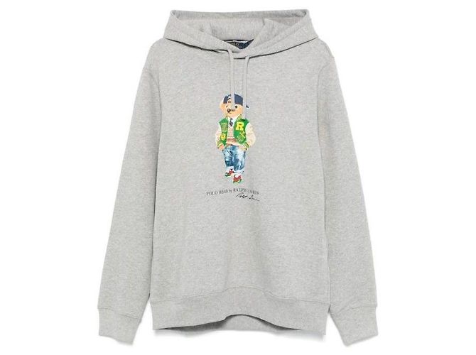 Ralph Lauren Bear Hoodie Silber - Ansicht 4