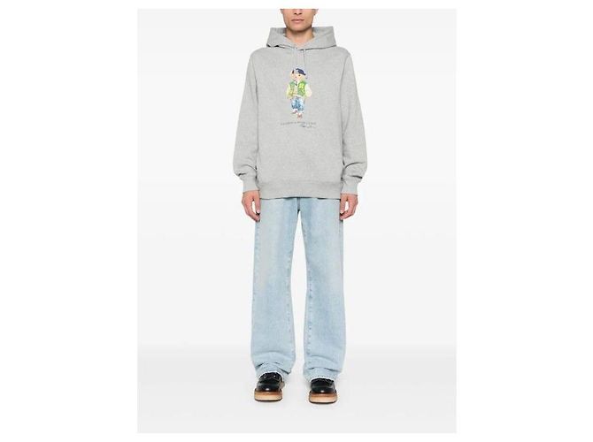 Ralph Lauren Bear Hoodie Silber - Ansicht 5