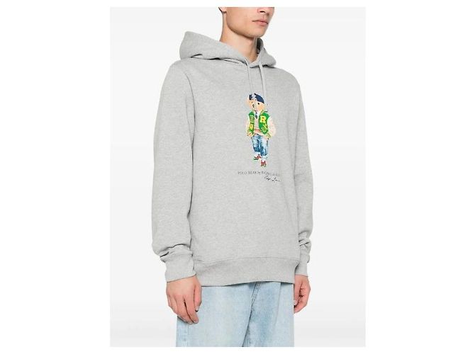 Ralph Lauren Bear Hoodie Silber - Ansicht 6