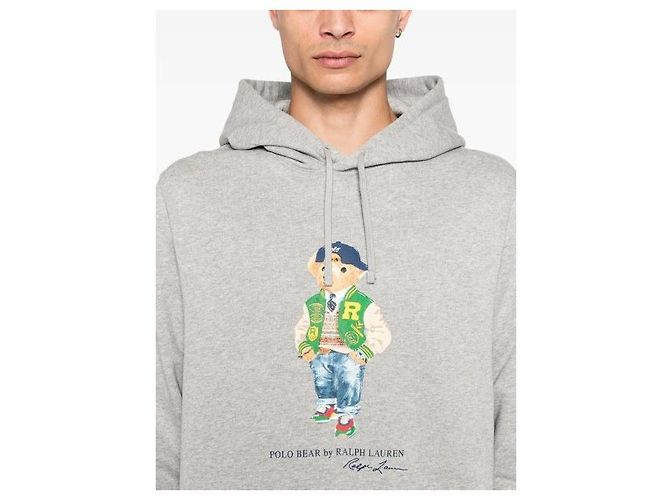 Ralph Lauren Bear Hoodie Silber - Ansicht 8