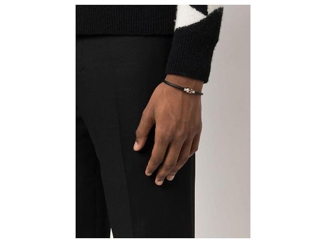 Alexander Mcqueen Gummischädelarmband - view 5