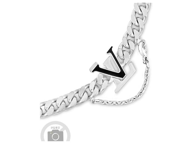 Louis Vuitton Collana Spike LV per uomini Argento - vista 6