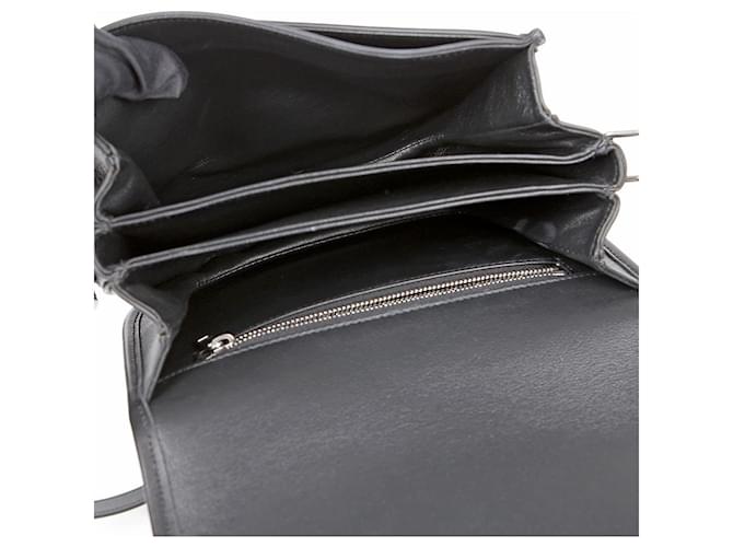 Céline TROPEA Versace Borsa a Spalla Media Nero - vista 10