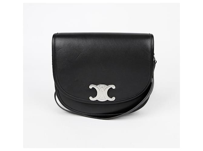 Céline TROPEA Versace Borsa a Spalla Media Nero - vista 2