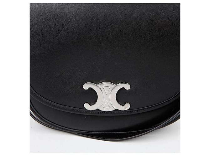 Céline TROPEA Versace Borsa a Spalla Media Nero - vista 4
