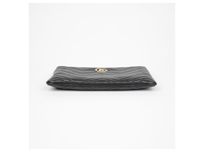 Gucci Pochette GG Marmont Negro - vista 6