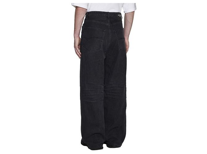Balenciaga Pantaloni in denim dritti - vista 7