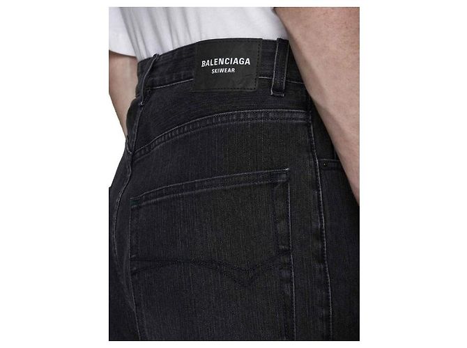 Balenciaga Pantaloni in denim dritti - vista 8