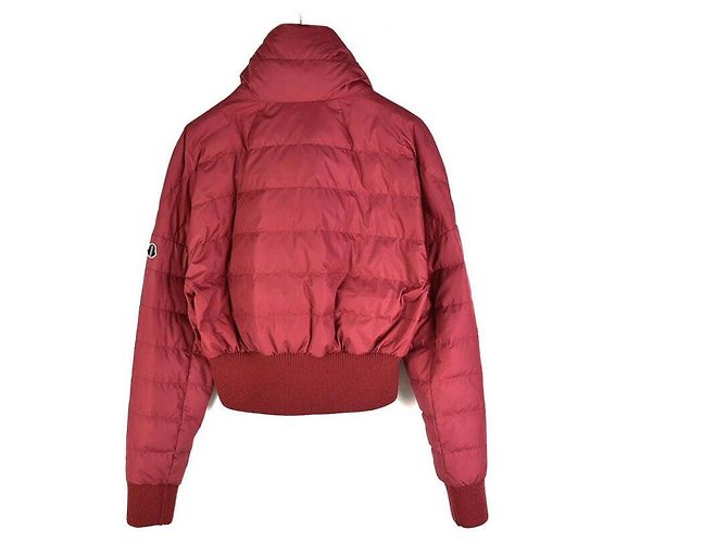Moncler Jaqueta acolchoada cropped - vista 3