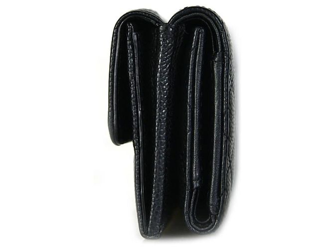 Chanel Mini billetera Boy Caviar Negro - vista 2