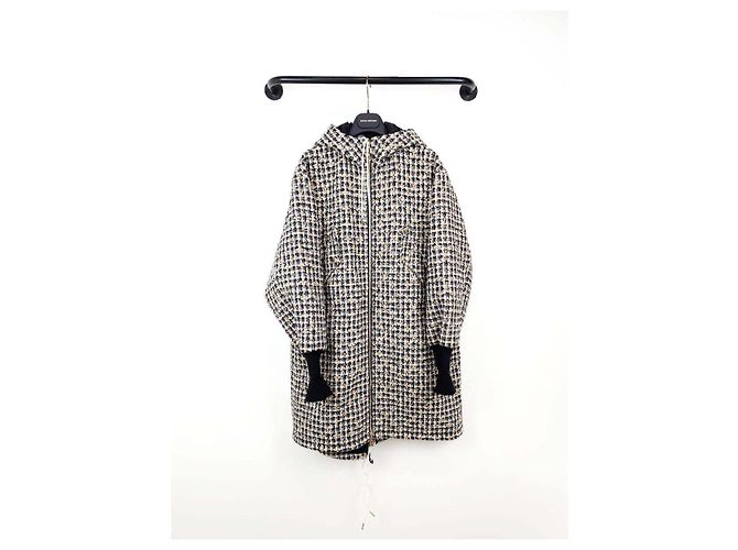 Louis Vuitton Tweed-Monogramm-Hoodie-Jacke Mehrfarben - Ansicht 2