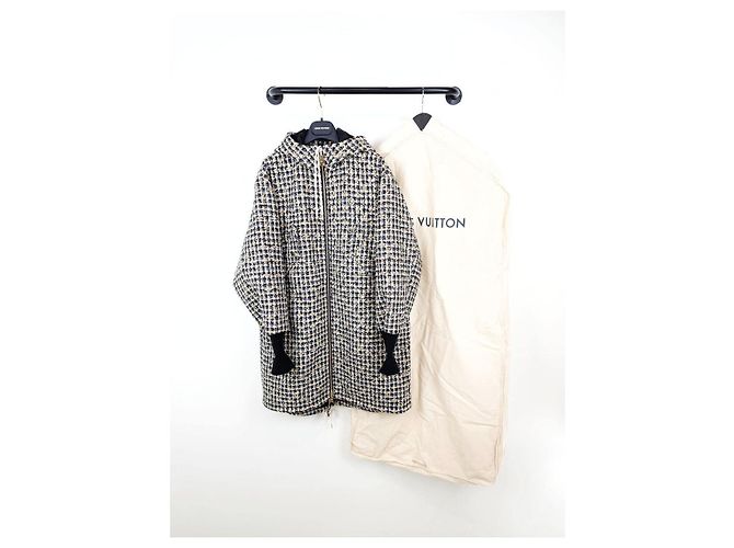 Louis Vuitton Tweed-Monogramm-Hoodie-Jacke Mehrfarben - Ansicht 5