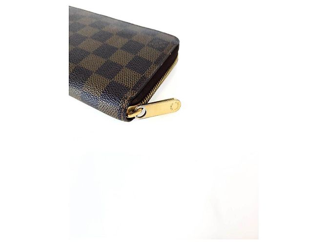 Louis Vuitton Damier Zippy Langbörse Schwarz - Ansicht 2