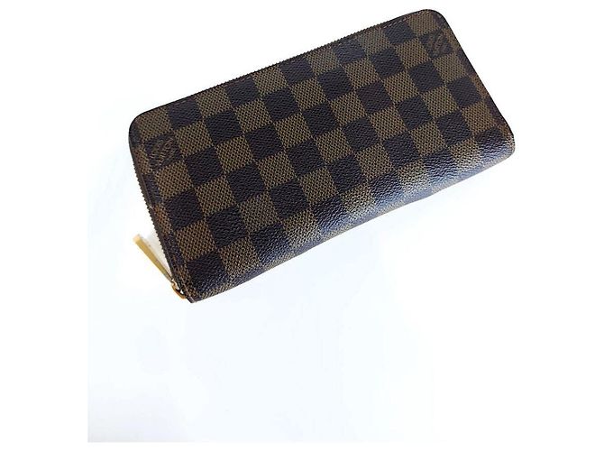 Louis Vuitton Damier Zippy Langbörse Schwarz - Ansicht 3