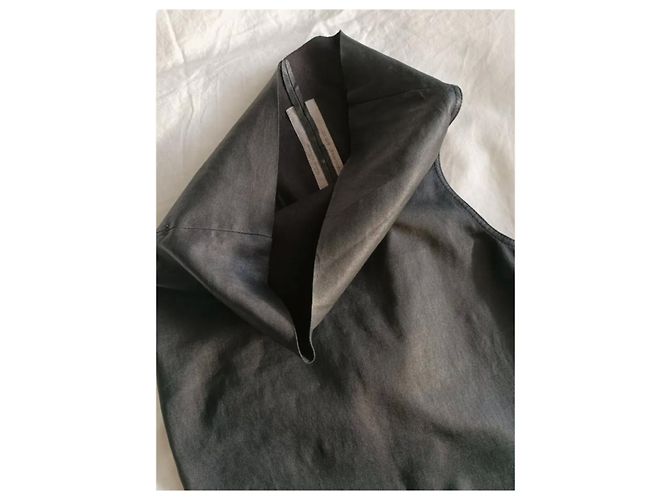 Top toga de cordero negro Rick Owens IT38 - vista 5