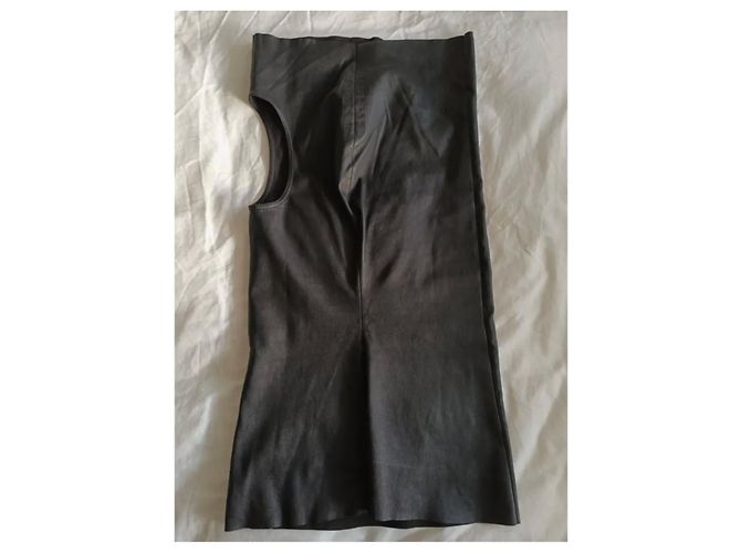 Top toga de cordero negro Rick Owens IT38 - vista 6