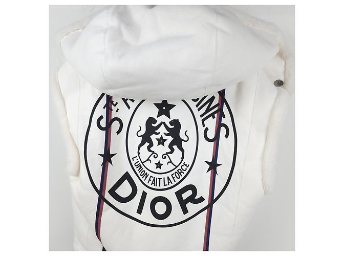 Dior Shearling Leather Hooded Vest - view 4