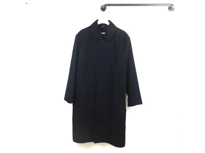 Hermès Cappotto di cotone da uomo Nero - vista 2