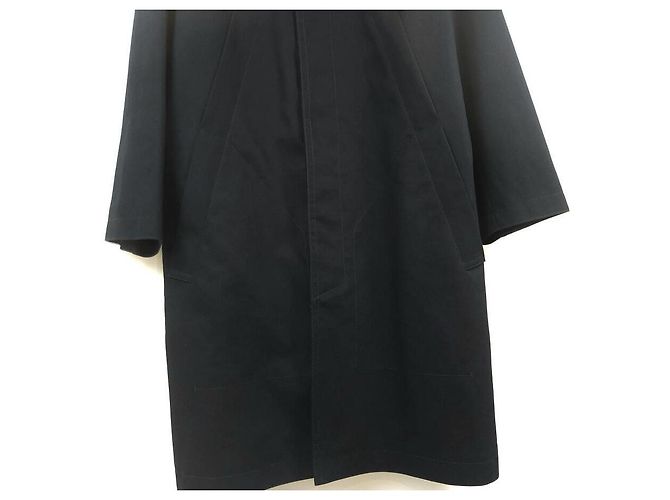 Hermès Cappotto di cotone da uomo Nero - vista 4