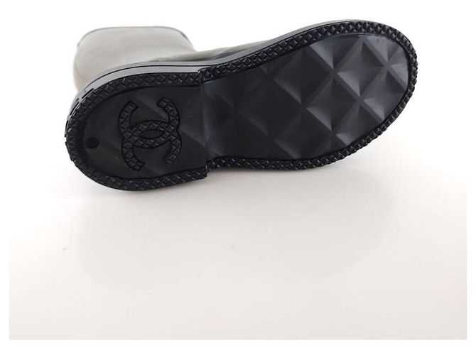 Chanel cc CC Rubber Rain Boots Multiple colors - view 7