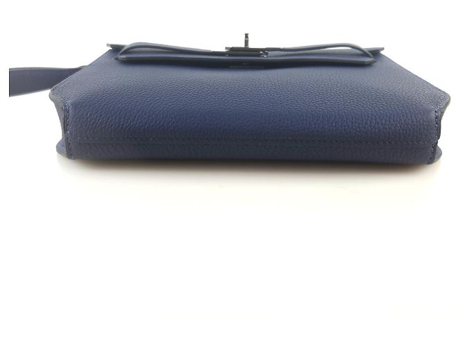 Hermès Borsa Clutch Depeche Kelly Nero - vista 4