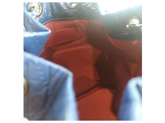 Chanel Mochila Gabrielle Azul - vista 5