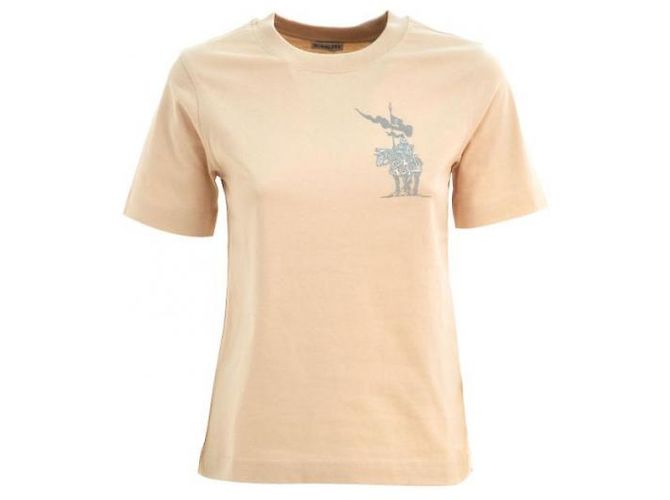 Burberry Baumwoll-T-Shirt Orange - Ansicht 5