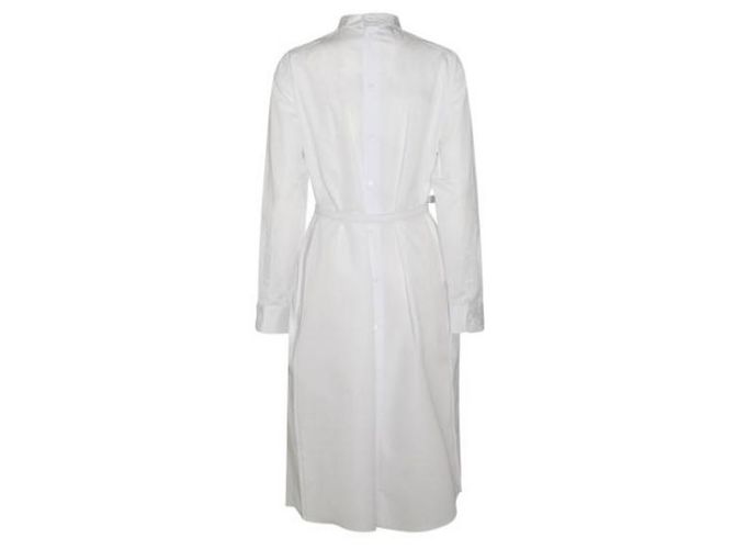 Fendi Weißes Popeline-Kleid - Ansicht 6
