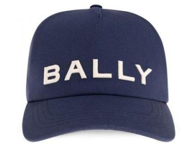 Bally Cappellino con logo ricamato Blu - vista 5