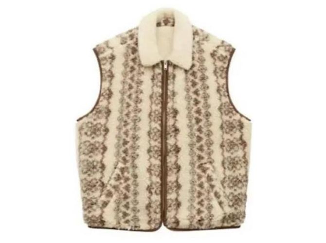 Isabel Marant Shearling-Weste Orange - Ansicht 5