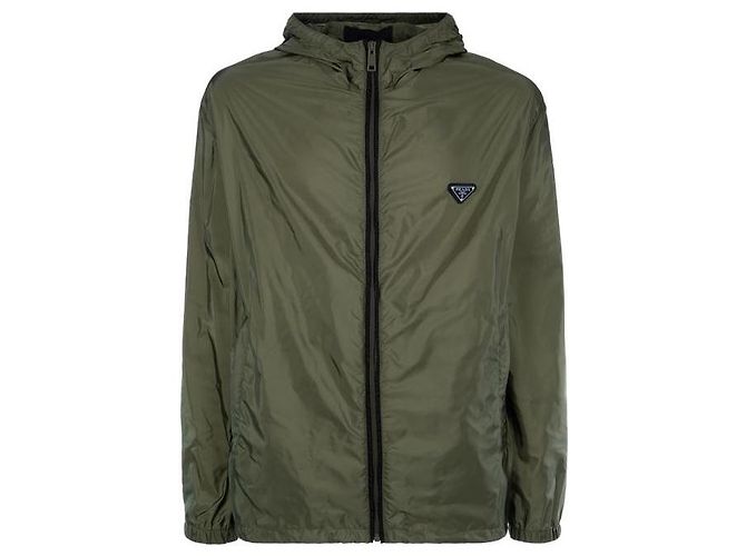 Prada Giacca Bomber in Re-Nylon D'oro - vista 4