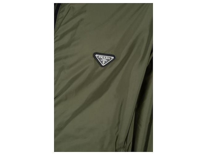Prada Giacca Bomber in Re-Nylon D'oro - vista 6