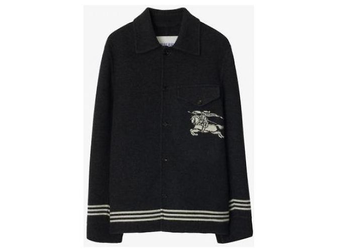 Burberry Woll-Überhemdjacke Mehrfarben - Ansicht 4