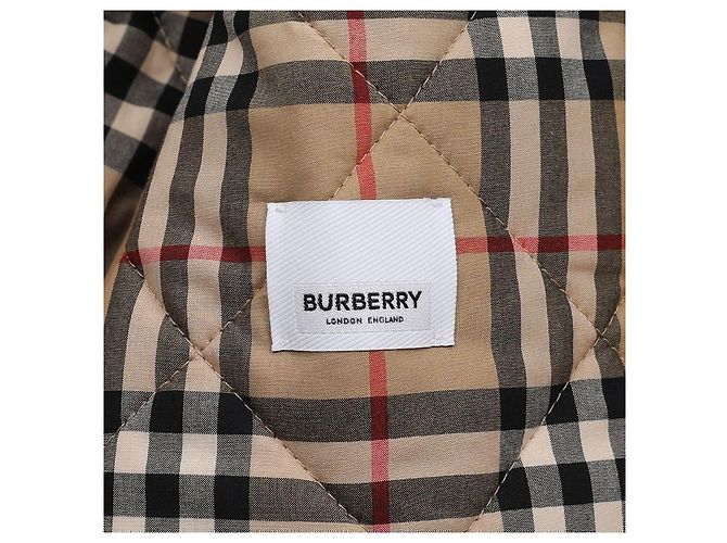 Burberry Chaqueta corta acolchada con control de temperatura Naranja - vista 9