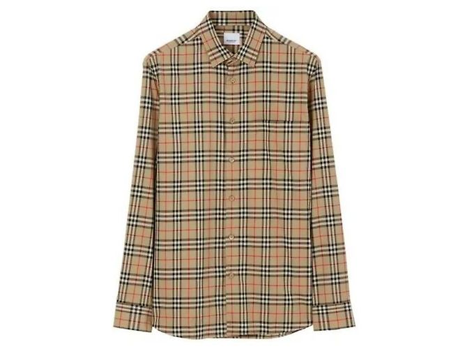 Burberry Camicia in cotone a quadri - vista 4